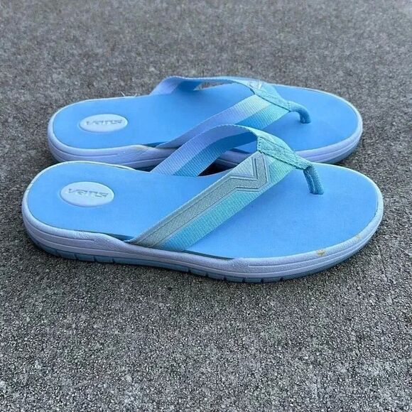 Vans Sandals Blue Women’s Size 7 - Picture 4 of 11